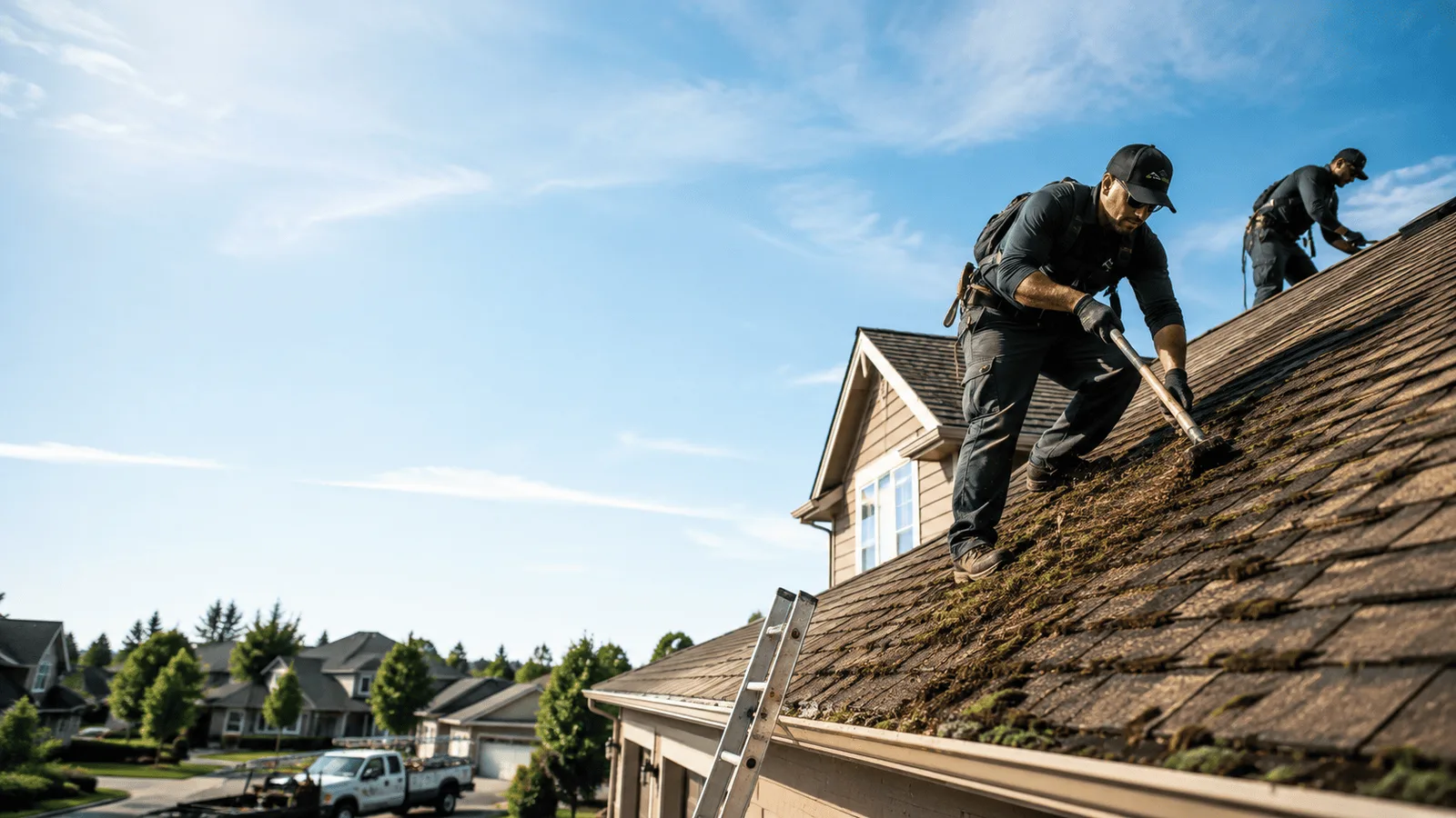 Roof Moss Removal in Parkhill, PA near me